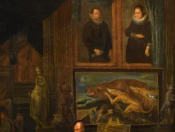 Nach Gerard Thomas, The Artist's Studio, 1700, Öl auf Leinwand