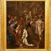 Nach Giovanni Stradano, Anbetung der Heiligen Drei Könige, 1600, Öl auf Leinwand, Gerahmt