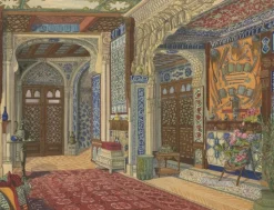 Nach Henry d'Allemagne, The Oriental Gallery: Ottoman Splendor and Icelandic Ornament, 1900, Print