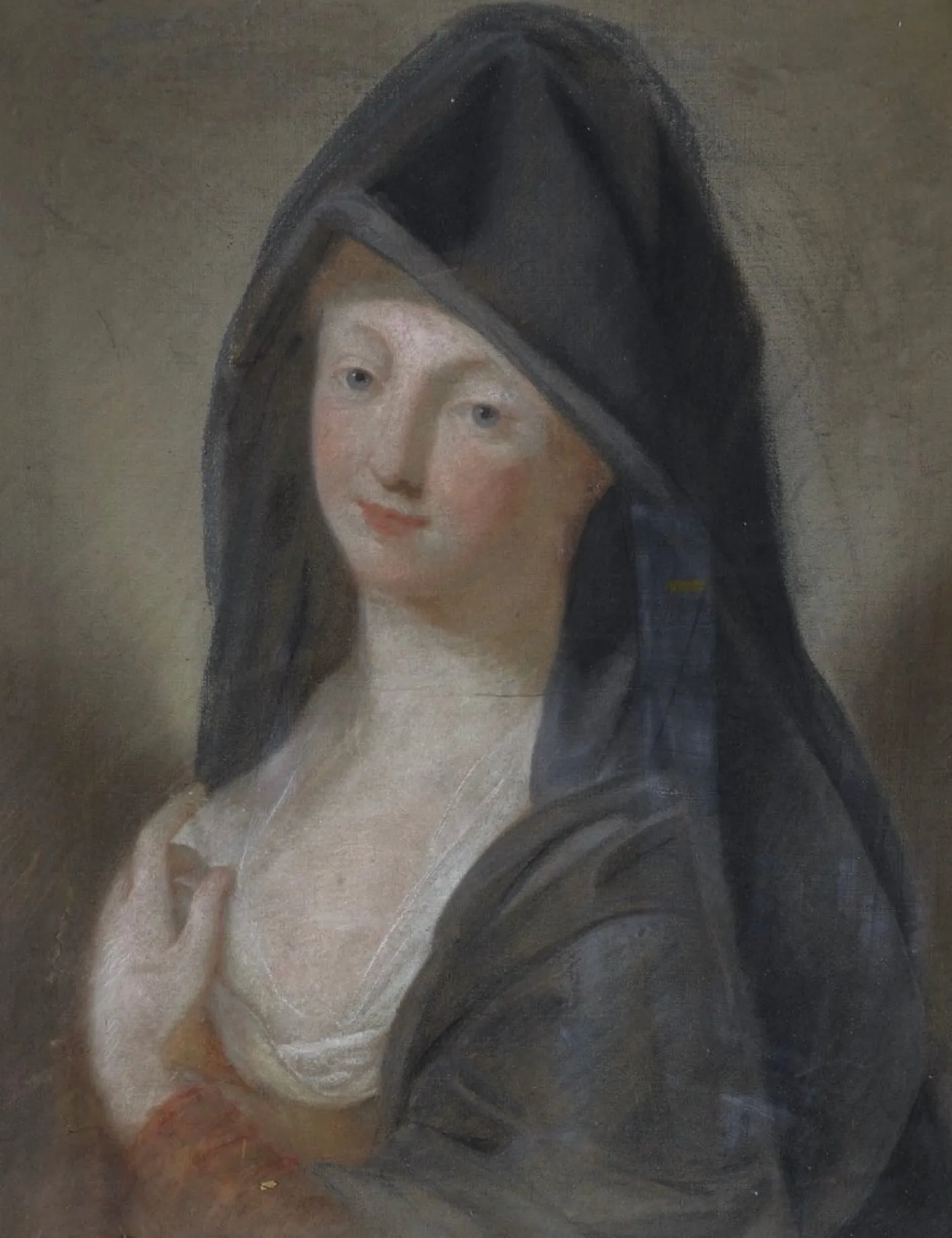 Nach Jean-Baptiste Perronneau, Portraitkomposition aus dem späten 18. Jh., Pastell auf Papier, gerahmt