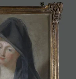 Nach Jean-Baptiste Perronneau, Portraitkomposition aus dem späten 18. Jh., Pastell auf Papier, gerahmt