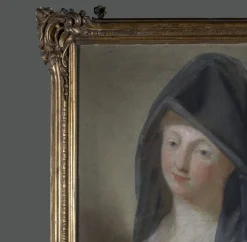 Nach Jean-Baptiste Perronneau, Portraitkomposition aus dem späten 18. Jh., Pastell auf Papier, gerahmt