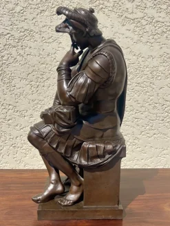 Nach Michelangelo Buonarotti, Lorenzo de Medici, Bronze