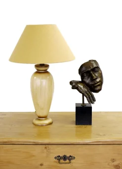 Nach Salvador Dalí, Schlafende Gesichtsmaske, Bronze