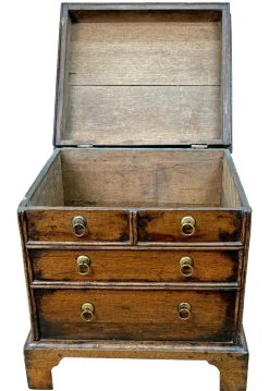 Nachtkästchen aus Eiche, 1720