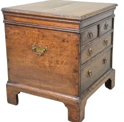 Nachtkästchen aus Eiche, 1720