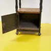 Nachttisch aus Metall, 1900er