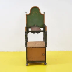 Nachttisch aus Metall, 1900er
