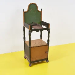 Nachttisch aus Metall, 1900er