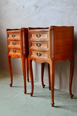 Nachttische im Louis XVI Stil, 1930er, 2er Set