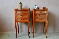 Nachttische im Louis XVI Stil, 1930er, 2er Set