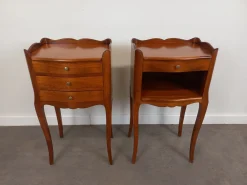 Nachttische im Louis Xv Stil, 1950er, 2er Set