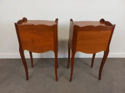 Nachttische im Louis Xv Stil, 1950er, 2er Set