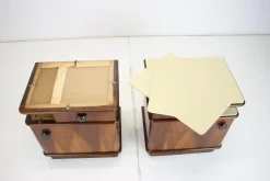 Nachttische, Tschechoslowakei, 1945er, 2er Set