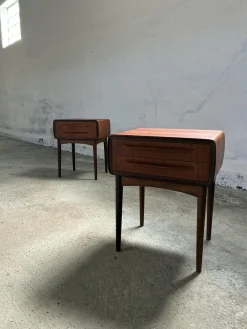 Nachttische von Johannes Andersen, 1950er, 2er Set