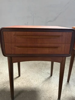 Nachttische von Johannes Andersen, 1950er, 2er Set