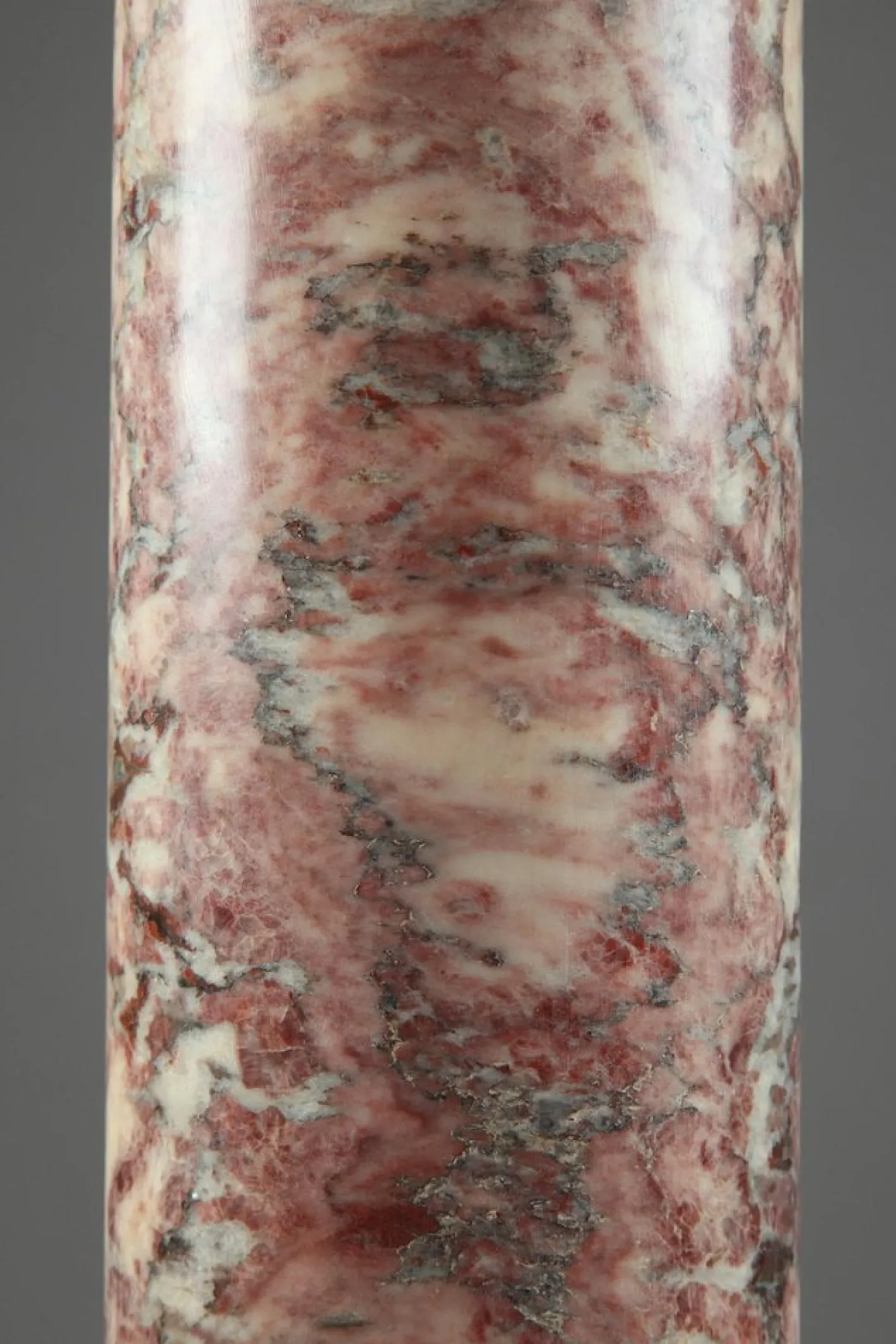 Napoleon III Brocatelle Marmorsäule, 19. Jh.