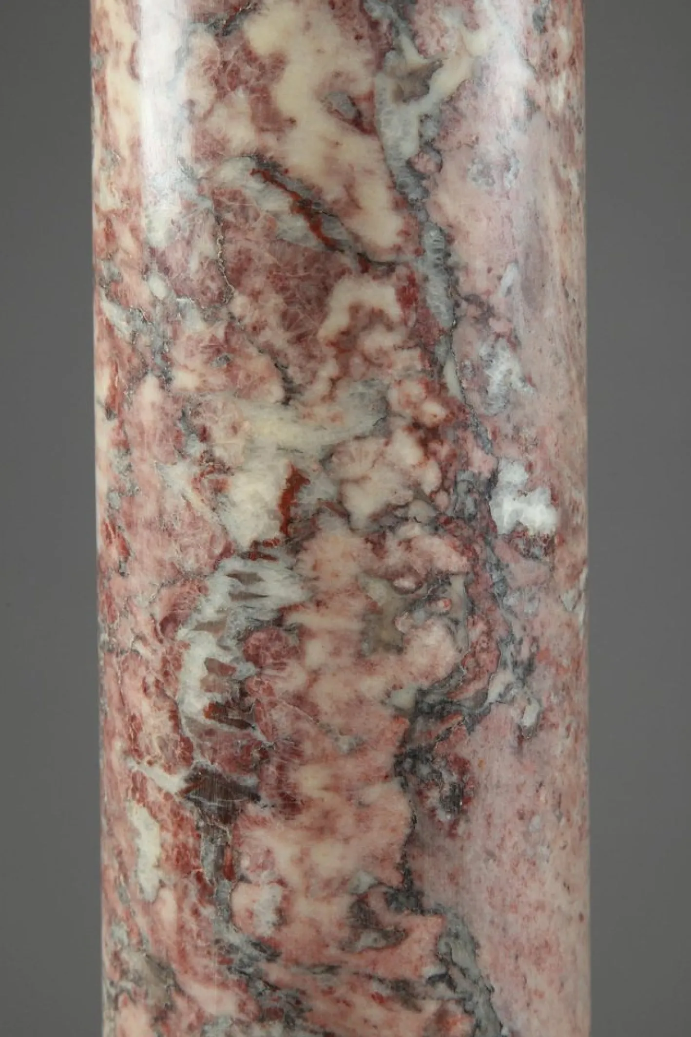 Napoleon III Brocatelle Marmorsäule, 19. Jh.