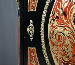 Napoleon III Konsolentisch aus Boulle-Intarsien, Mitte 19. Jh.