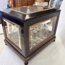 Napoleon III Likörkaraffe aus Kristallglas von Baccarat, Frankreich, 1880er, 21er Set