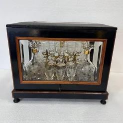 Napoleon III Likörkaraffe aus Kristallglas von Baccarat, Frankreich, 1880er, 21er Set