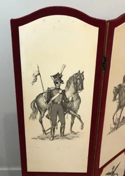 Napoleonischer Paravent oder Raumteiler