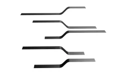 Netzwerk Regale Schwarz, Set 12 von Julien Vidame