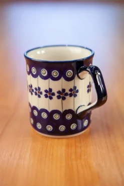 Neuer 250 ml Keramikbecher von Zakłady Ceramiczne Bolesławiec, 4 . Set