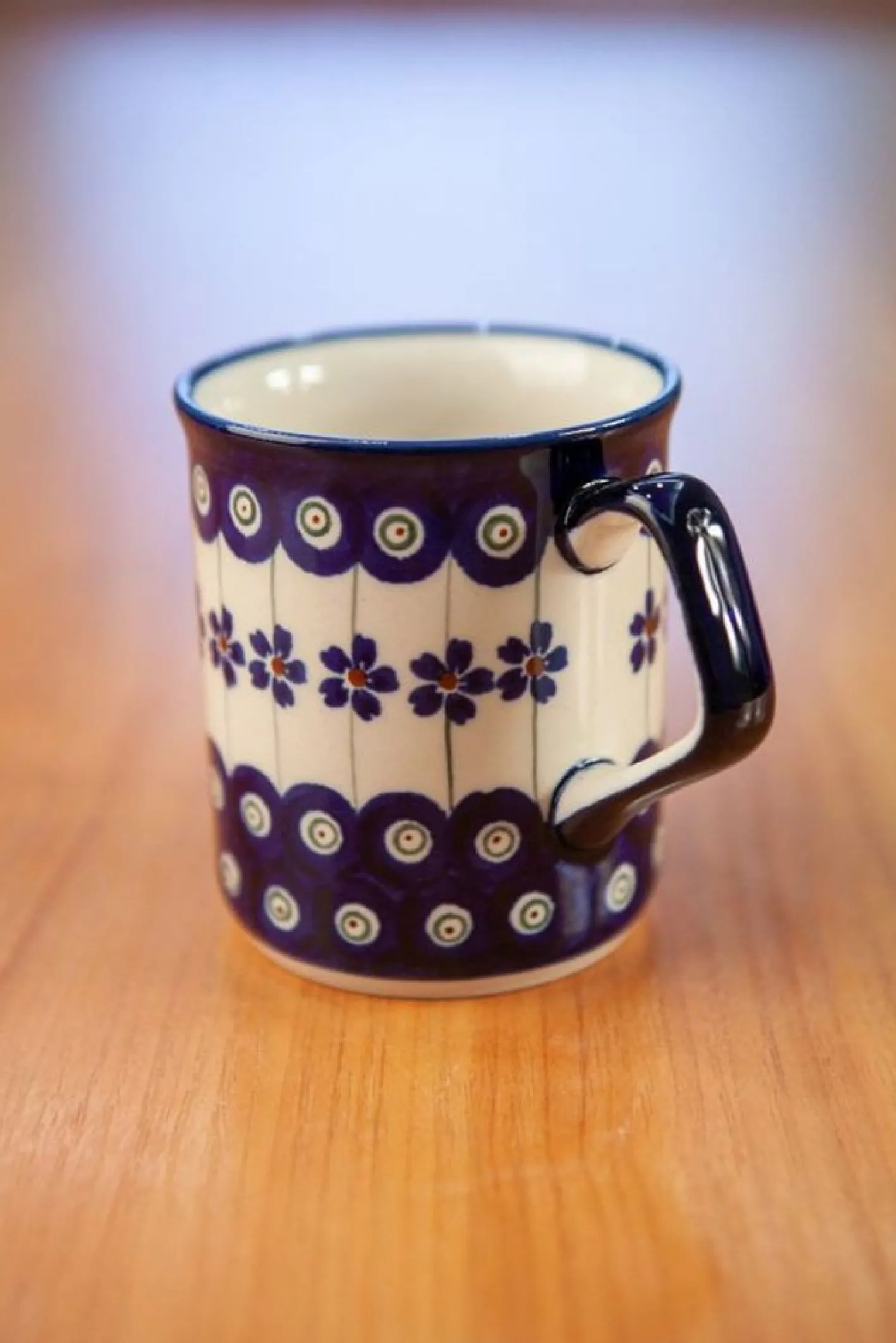 Neuer 250 ml Keramikbecher von Zakłady Ceramiczne Bolesławiec, 4 . Set