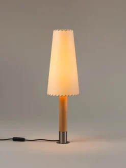 Nickel Básica M2 Tischlampe von Santiago Roqueta, Santa & Cole