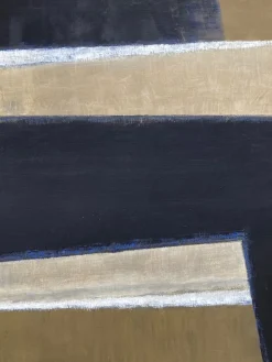 Nicolas Carréga, Abstrakte Komposition, 1980er, Öl auf Leinwand