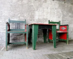 Niederländische Kinderstühle von Egbert Reitsma, 1920er, 3er Set