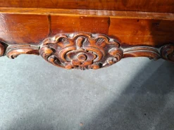 Niederländischer Vintage Barock Triptychon Schrank & Nachttische mit Intarsien, 1920er, 3er Set