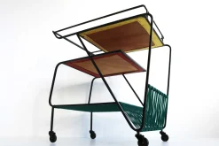 Niederländischer Vintage Servierwagen von Dico, 1950er
