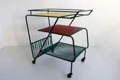 Niederländischer Vintage Servierwagen von Dico, 1950er