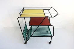 Niederländischer Vintage Servierwagen von Dico, 1950er