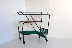 Niederländischer Vintage Servierwagen von Dico, 1950er