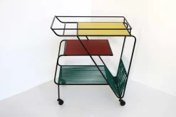 Niederländischer Vintage Servierwagen von Dico, 1950er