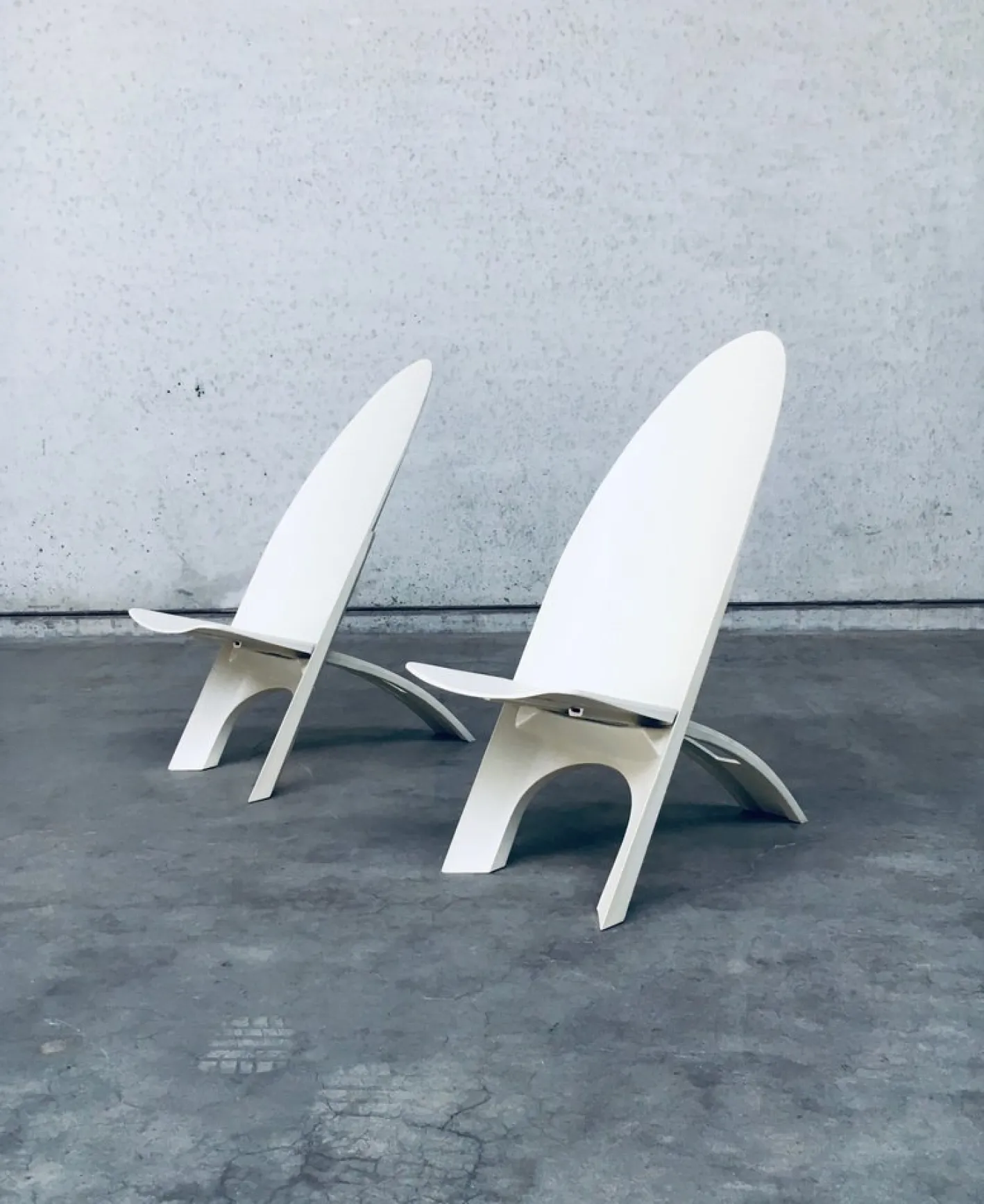Niederländisches Sessel Set von Dr. B Schwarz für Demury, 1980er, 2er Set
