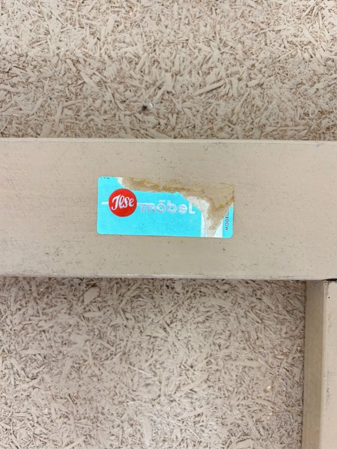 Nierenförmiger Mid-Century Couchtisch mit Grafischem Dekor