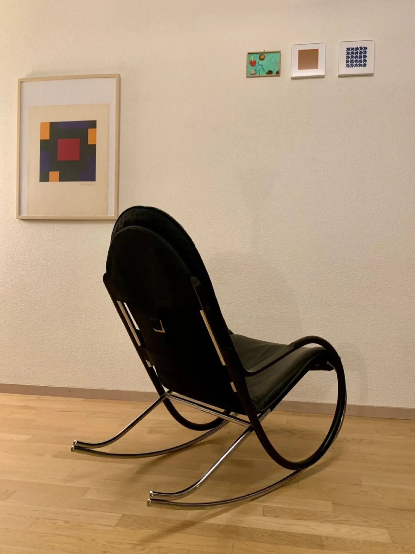 Nonna Schaukelstuhl von Paul Tuttle für Strässle, 2000er