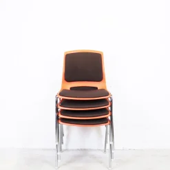 Norwegische Stühle von Stål og Stil, 1970er, 4er Set
