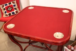 Nr. 5 Game Kartentisch im Jugendstil von Michael Thonet, 1900er