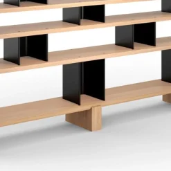 Nuage À Plots aus Holz und Aluminium von Charlotte Perriand für Cassina