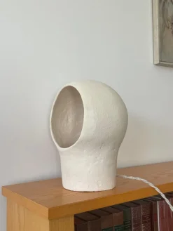 Nuvole II Keramik Tischlampe von Renzo Maar
