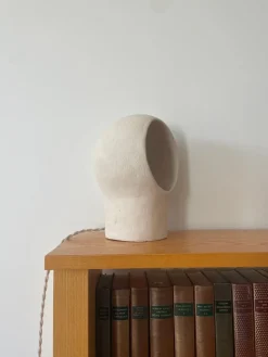 Nuvole II Keramik Tischlampe von Renzo Maar