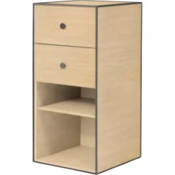 70 Oak Frame Box mit Regal by Lassen