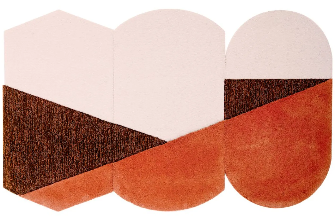 Oci Triptych Teppich von Seraina Lareida für Portego