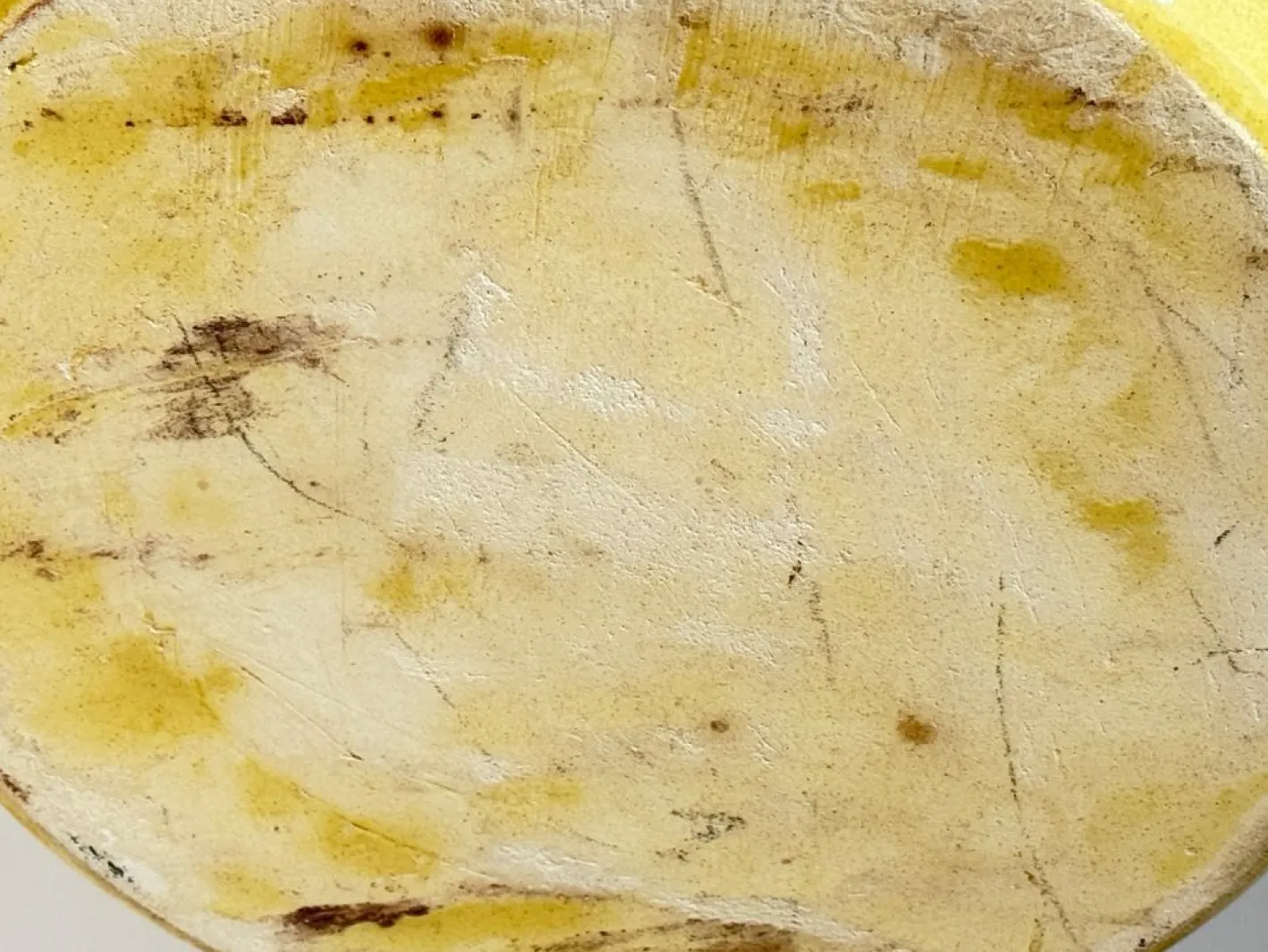 Ofenschale aus Steingut mit Bienendekoration, 1960er