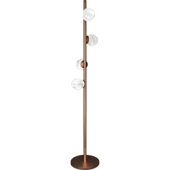 Ofione Stehlampe aus Kupfer von Alabastro Italiano